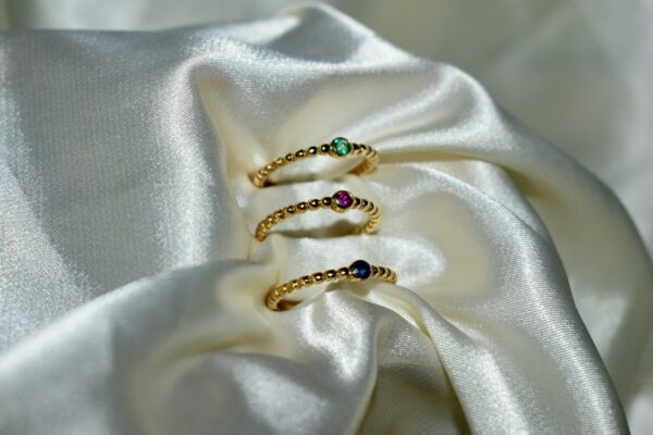 Sortija con Diamante con Zafiro u otras piedras - Imagen 2