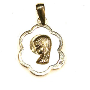 Medalla Virgen niña
