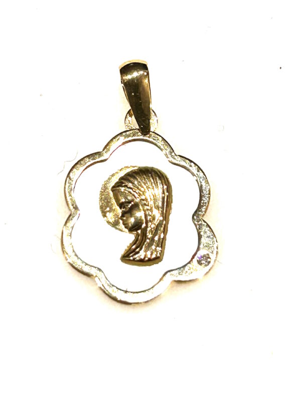 Medalla Virgen niña