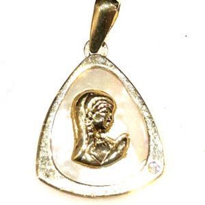 Medalla Virgen niña
