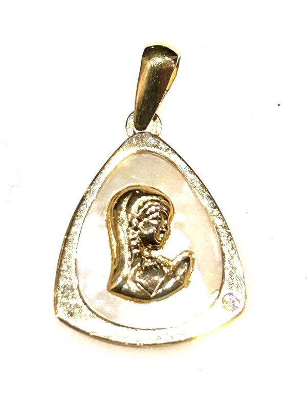 Medalla Virgen niña
